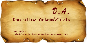 Danielisz Artemíszia névjegykártya